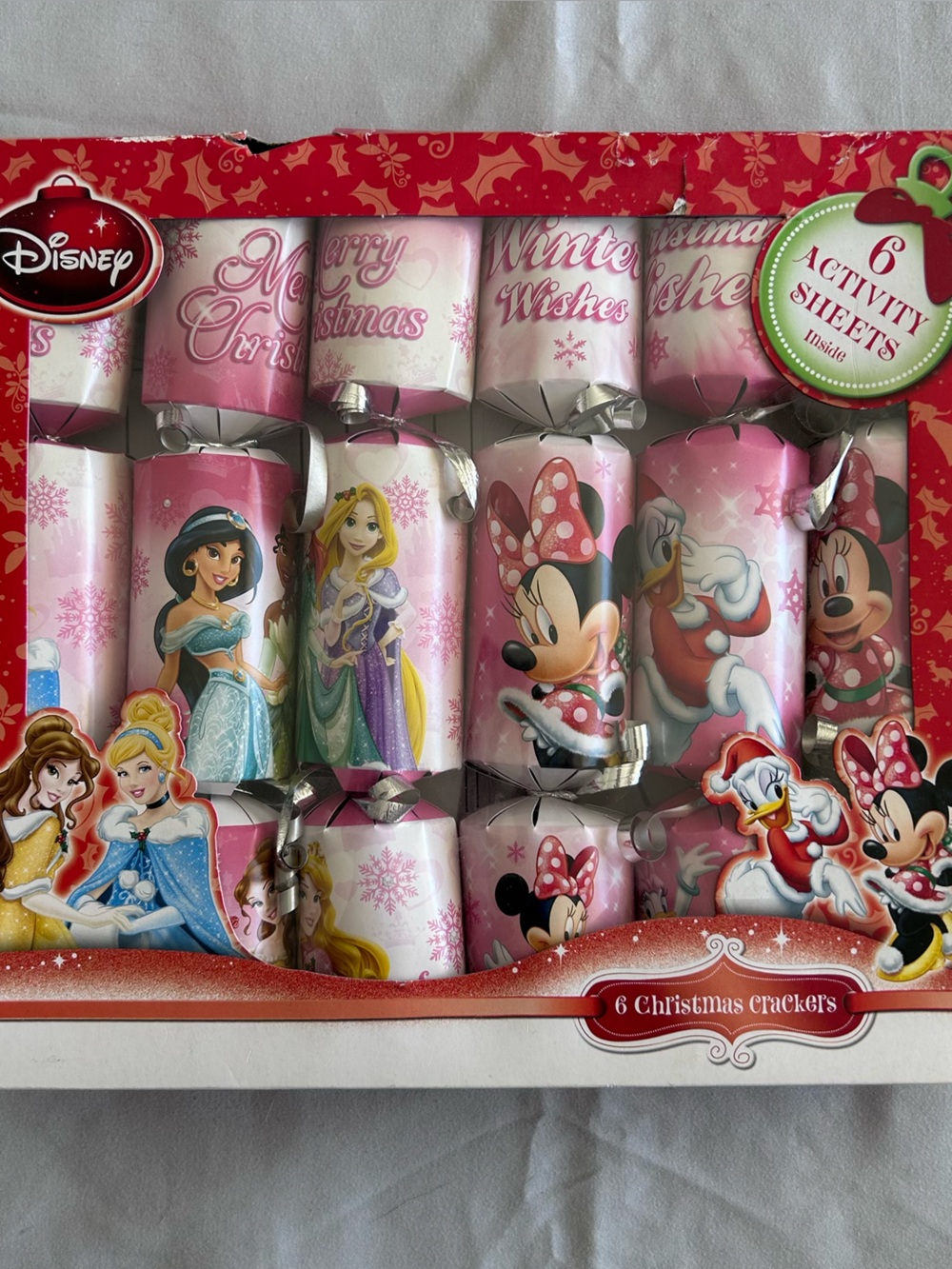 Disney Princess Christmas Crackers